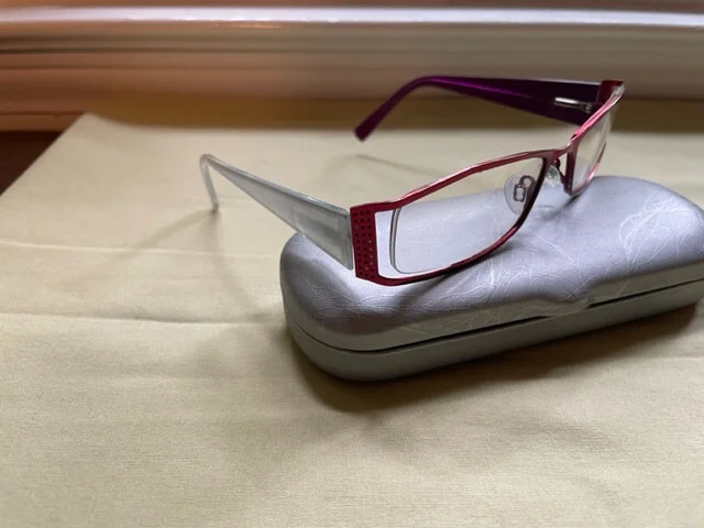 Versus by Versace Eyeglasses Frame MOD 8046 558 51-16-130 Red/Purple 4