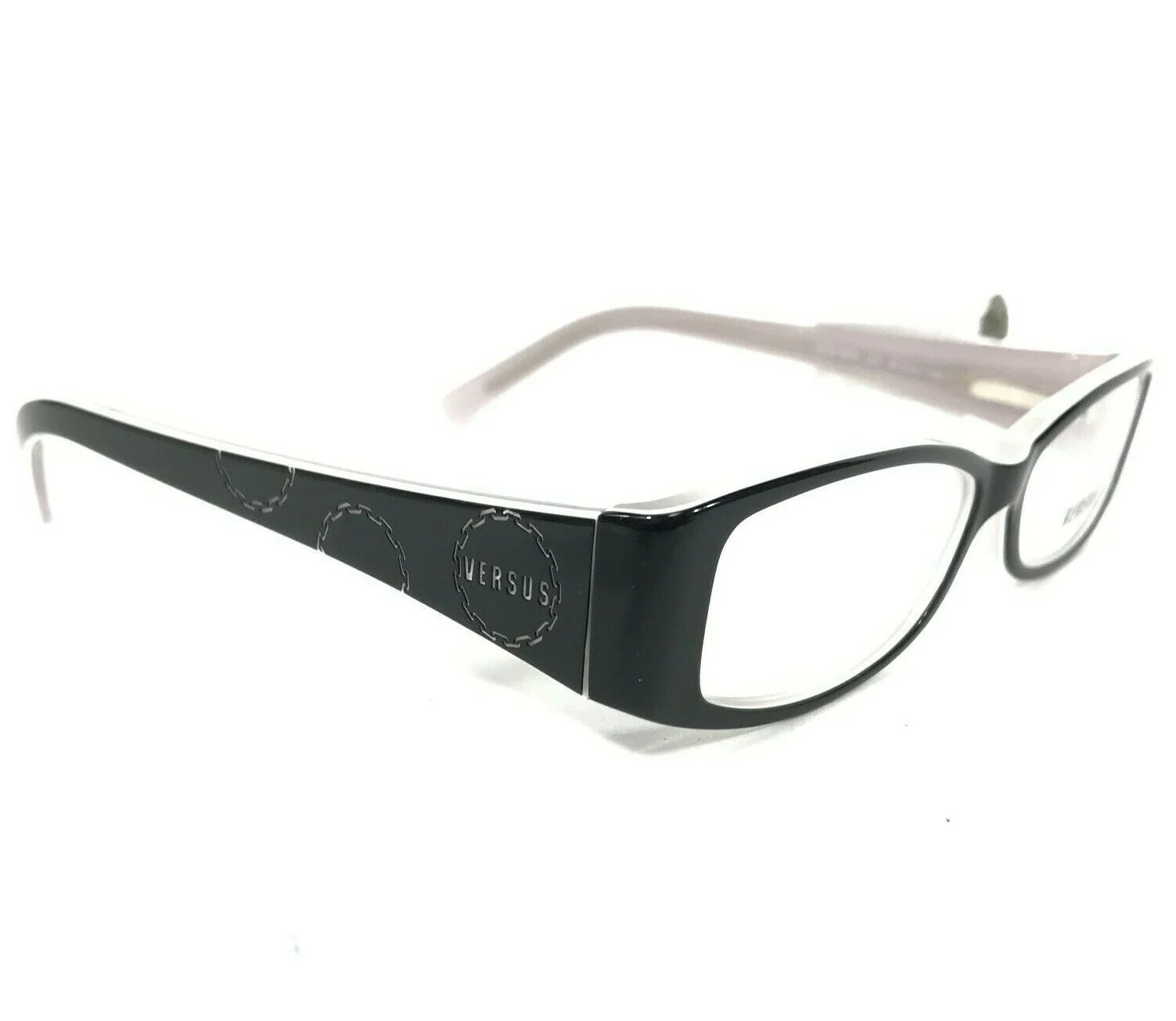 Versus by Versace Eyeglasses Frames MOD.8064 559 Dark Purple Orange 51-14-135
