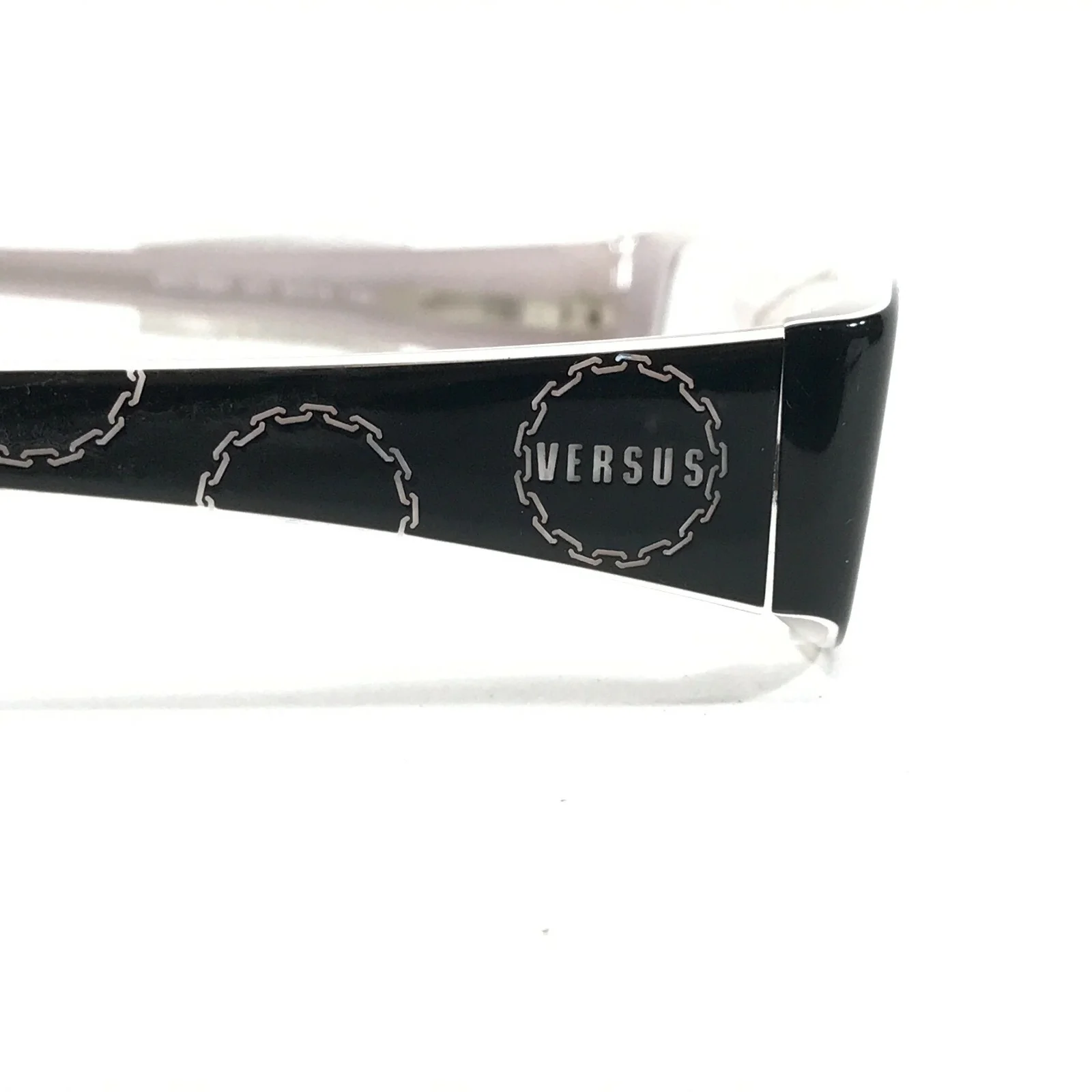 Versus by Versace Eyeglasses Frames MOD.8064 559 Dark Purple Orange 51-14-135 4