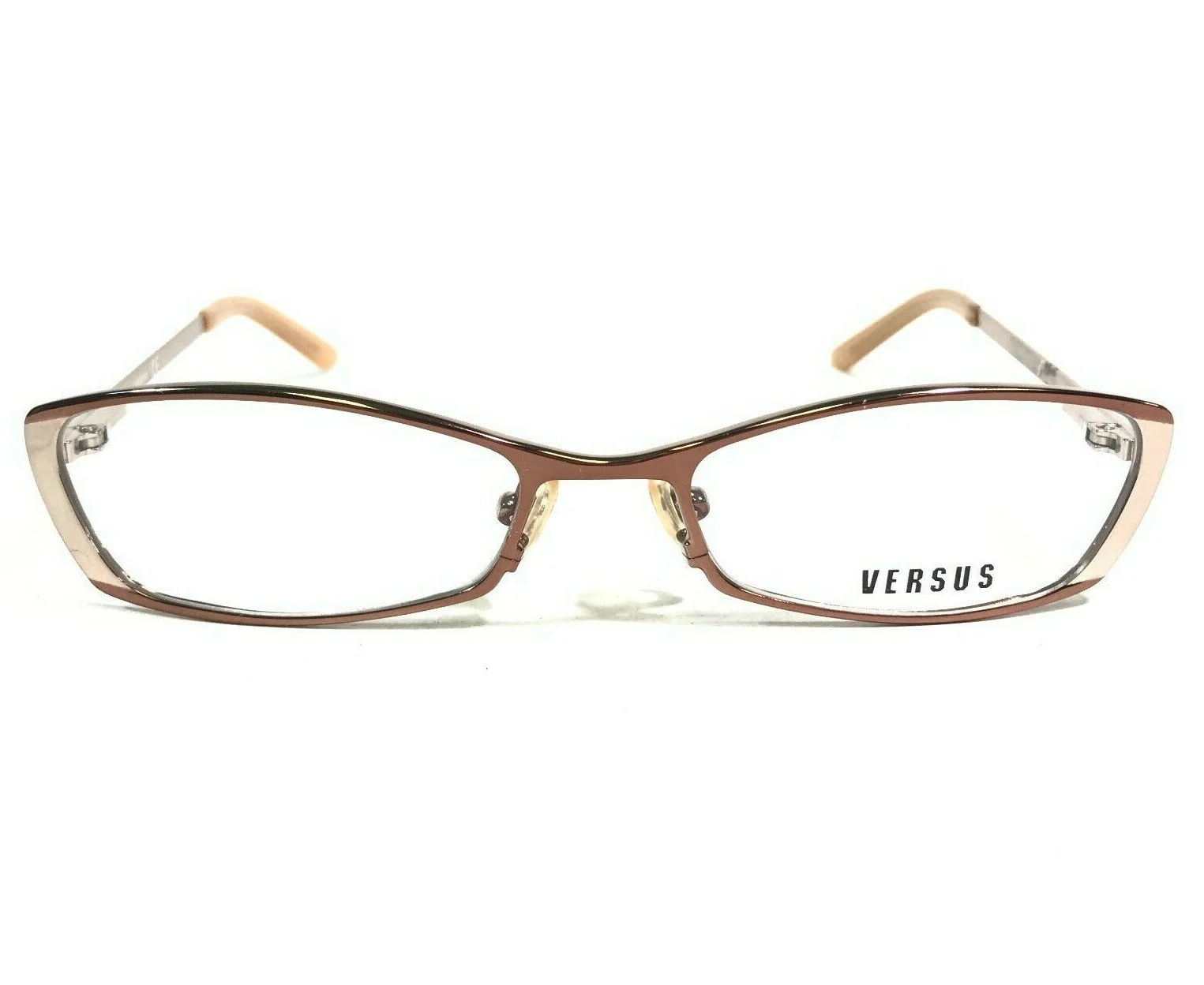Versus by Versace MOD.7048 1045 Eyeglasses Frames Gold Rectangular 52-17-135
