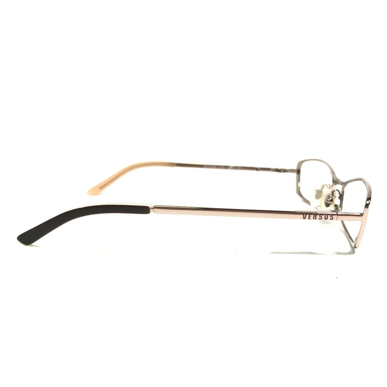 Versus by Versace MOD.7048 1045 Eyeglasses Frames Gold Rectangular 52-17-135 3