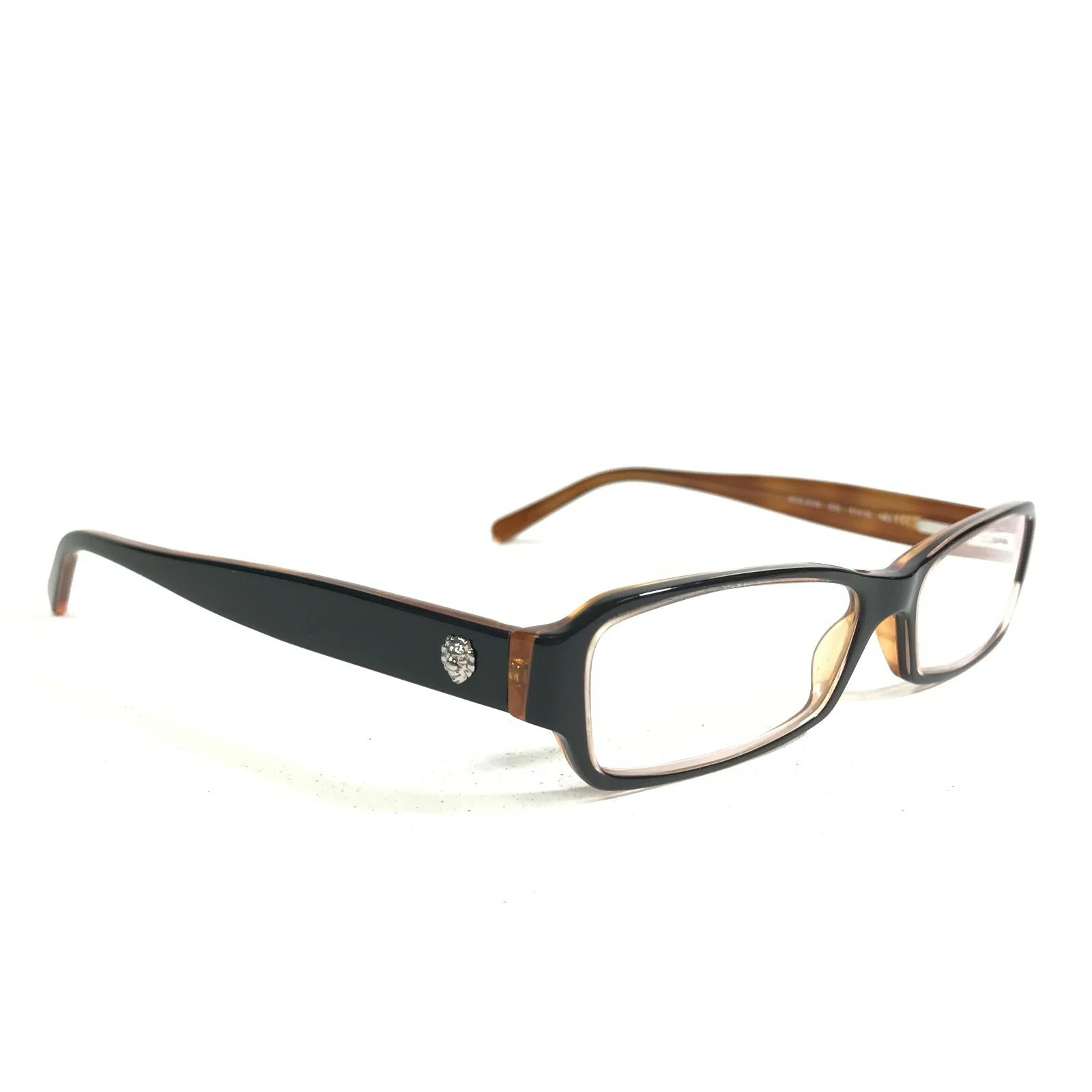 Versus by Versace MOD.8038 532 Eyeglasses Frames Black Brown Full Rim 51-15-140 3
