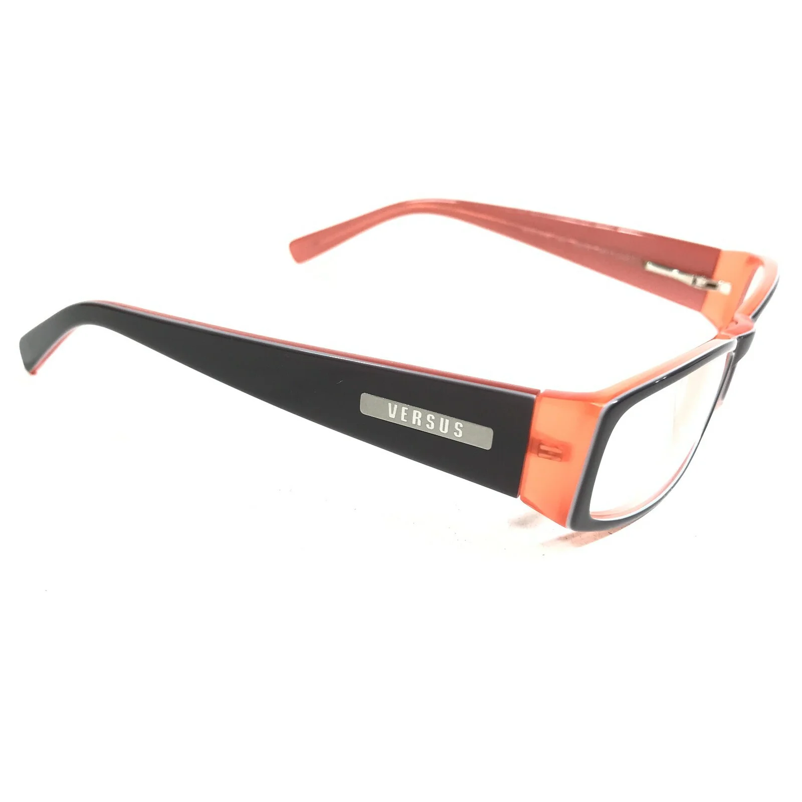 Versus by Versace MOD.8046 561 Eyeglasses Frames Grey Clear Orange 53-16-130 2