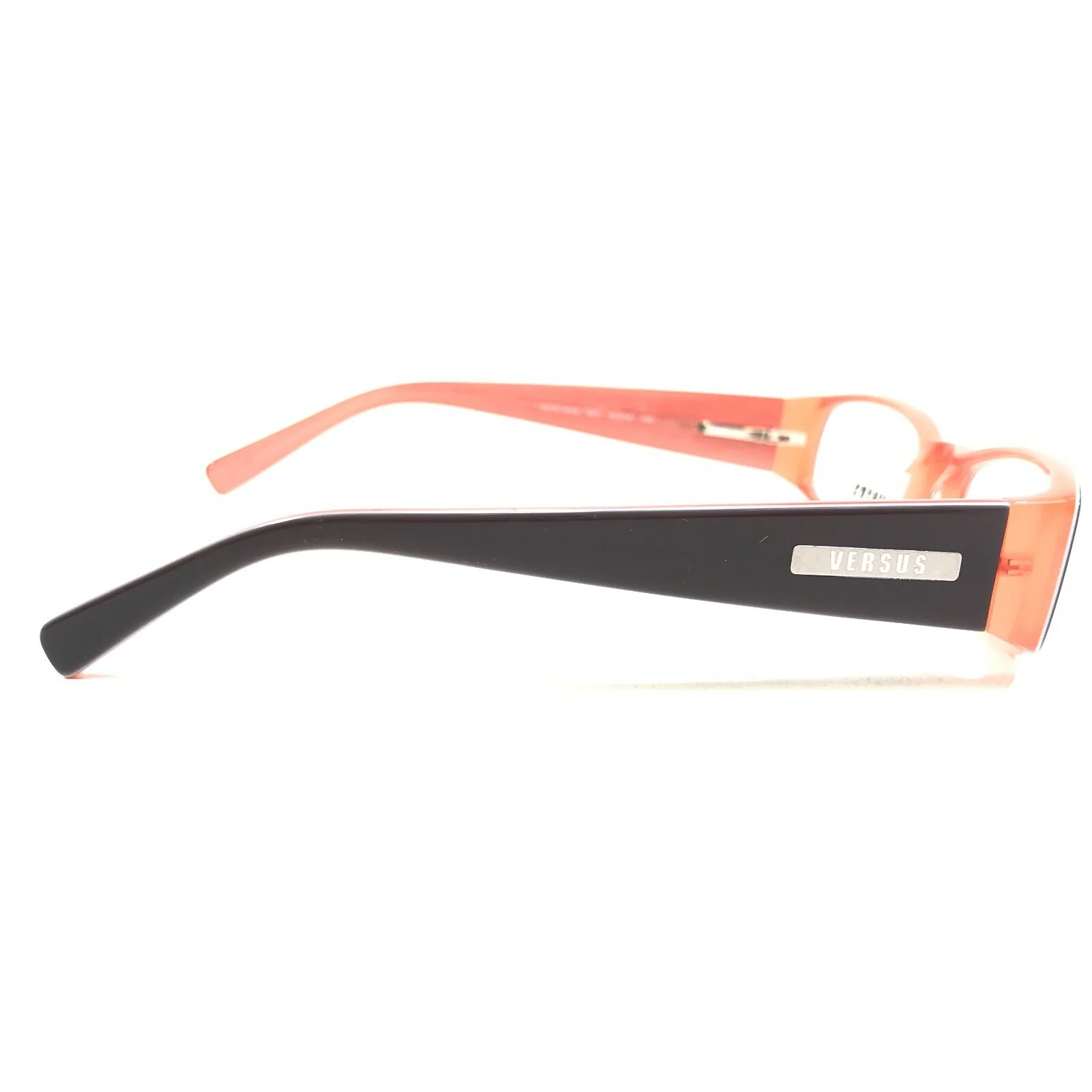 Versus by Versace MOD.8046 561 Eyeglasses Frames Grey Clear Orange 53-16-130 3
