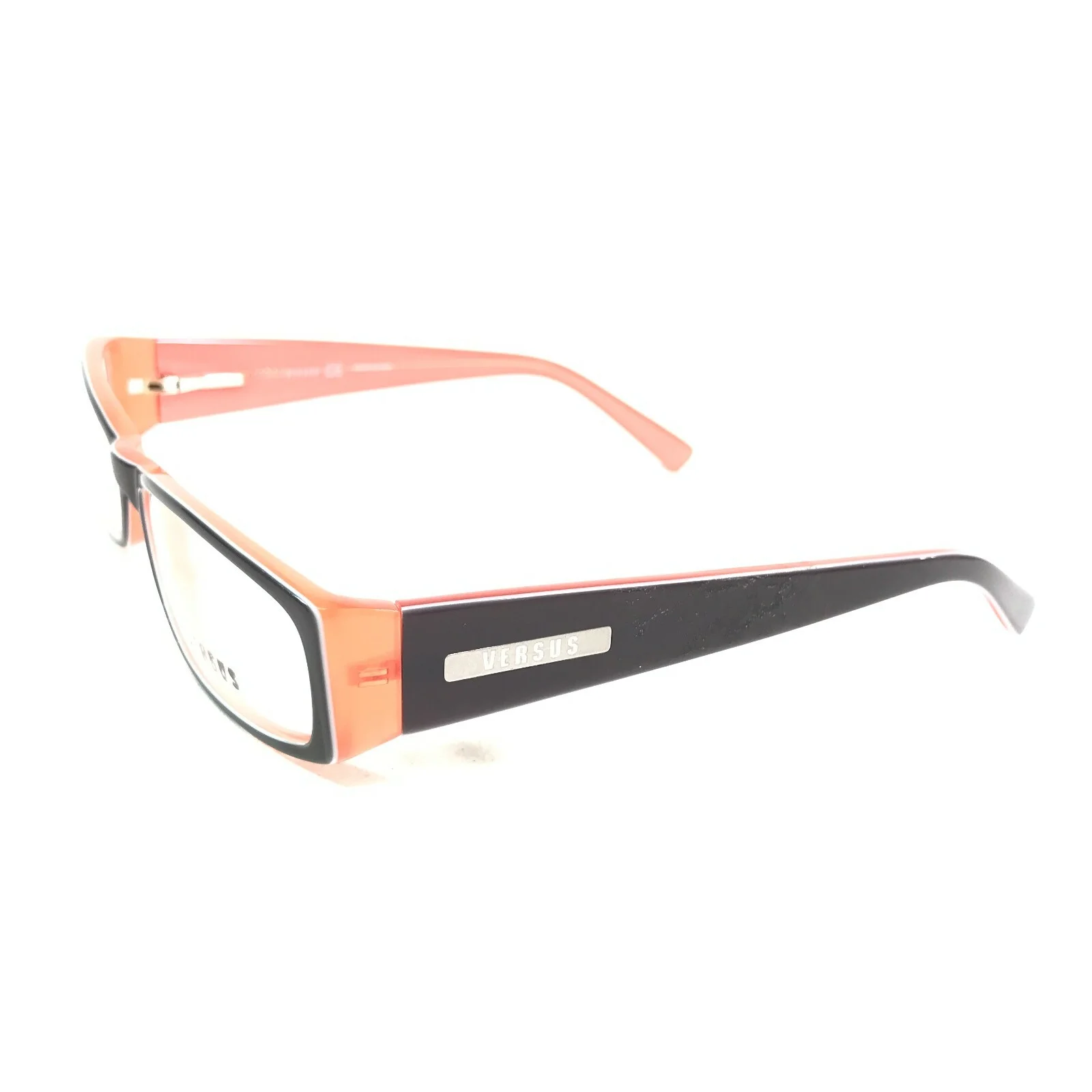 Versus by Versace MOD.8046 561 Eyeglasses Frames Grey Clear Orange 53-16-130 4
