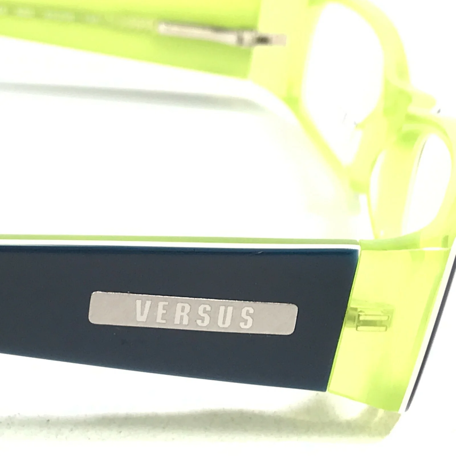 Versus by Versace MOD.8046 600 Eyeglasses Frames Blue Green Rectangle 51-16-130 4