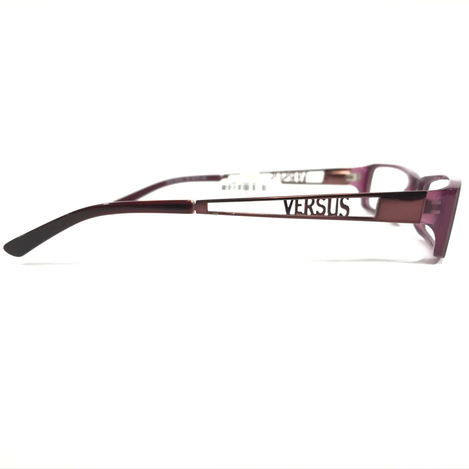 Versus by Versace MOD.VR8023 185 Eyeglasses Frames Purple Rectangular 53-16-135 4