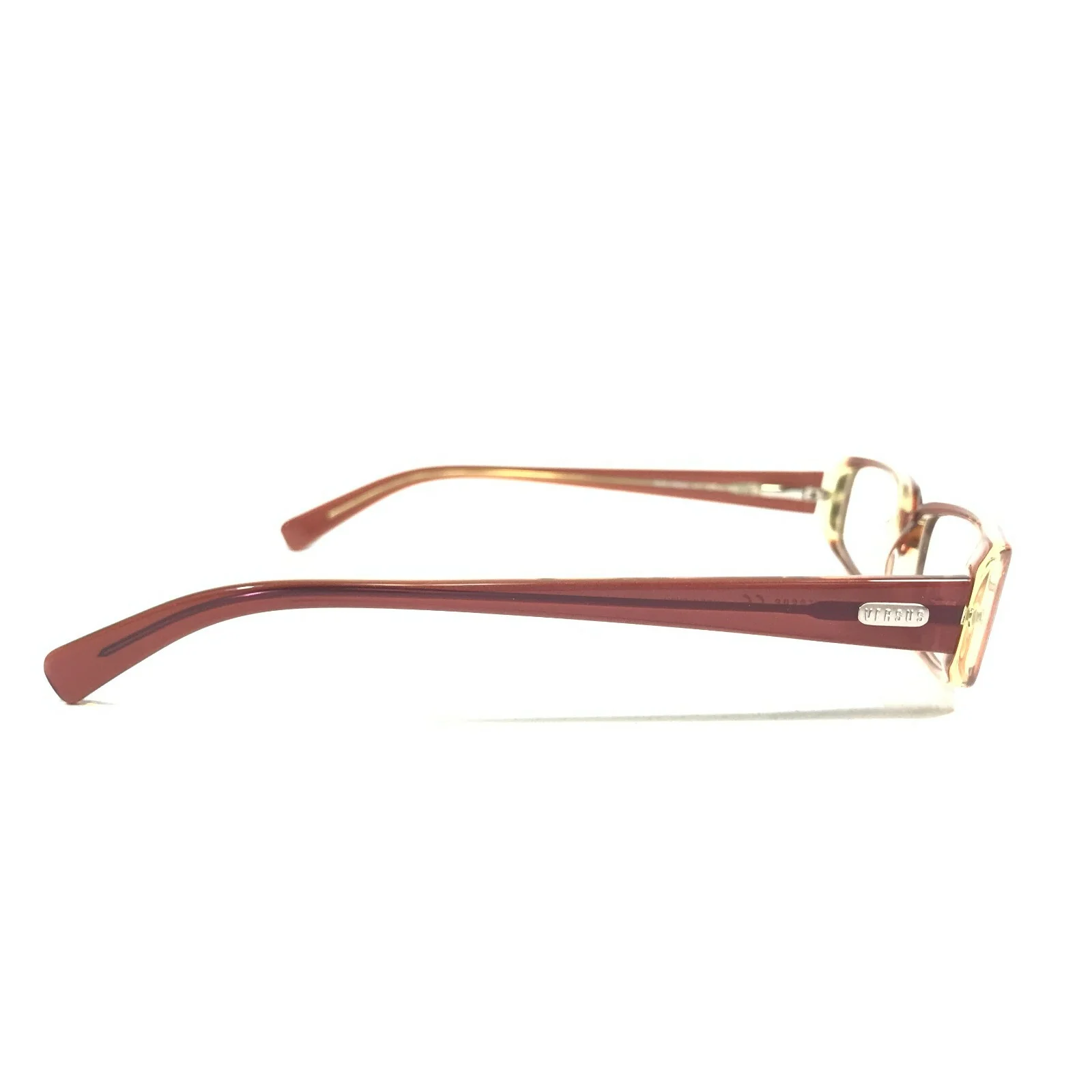 Versus by Versace MOD.VR8031 471 Eyeglasses Frames Brown Rectangular 50-16-135 3