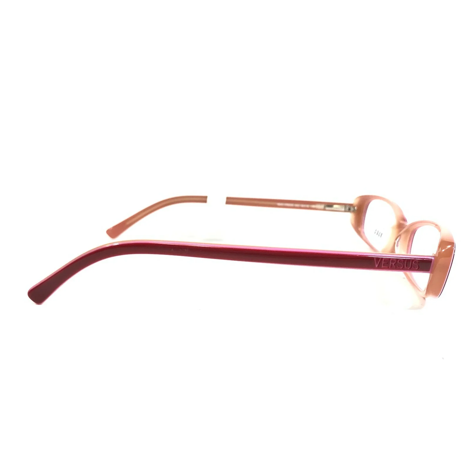 Versus MOD.VR8029 469 Eyeglasses Frames Red Pink Cat Eye Full Rim 49-16-135 3