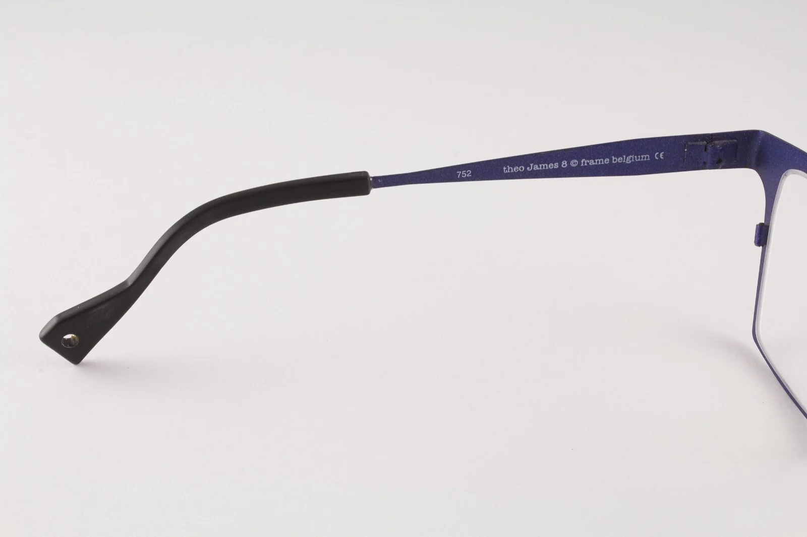 Very Rare Authentic Theo James 8 752 54mm Sparkly Blue Frames Glasses Belgium 4