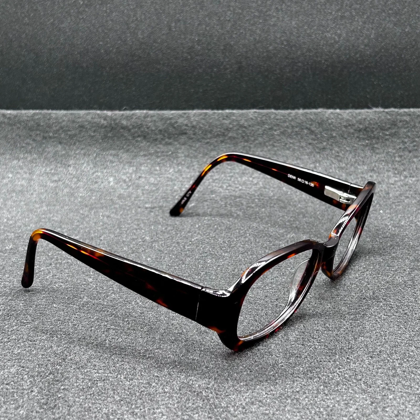 VEZA (HM) Broadway Eyeglasses **FRAME ONLY** Brown Tort 56-16-135 Used 3