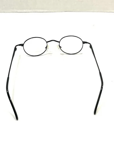 Via Milano Darwin Eye Glasses Frames Black 41-22 +2.5 Small Round Scholar 3