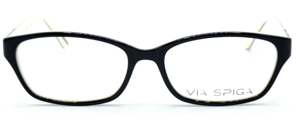 VIA SPIGA - FABIANA 500 52/15/135 - BLACK - NEW Authentic WOMENS EYEGLASSES 2