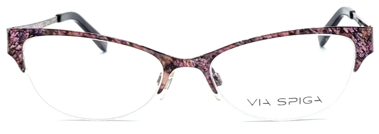 VIA SPIGA - ODETTA 710 51/16/135 - BERRY MULTI - NEW Authentic WOMENS EYEGLASS 2