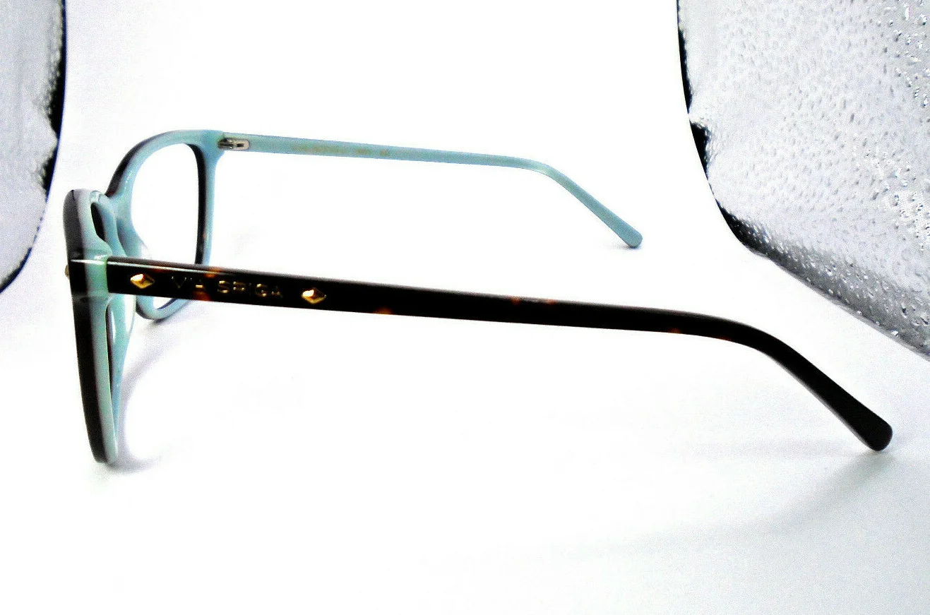 Via Spiga Zyloware 350-S 550 Tortoise/Blue 55-16-135 Womens Eyeglasses Frames 4