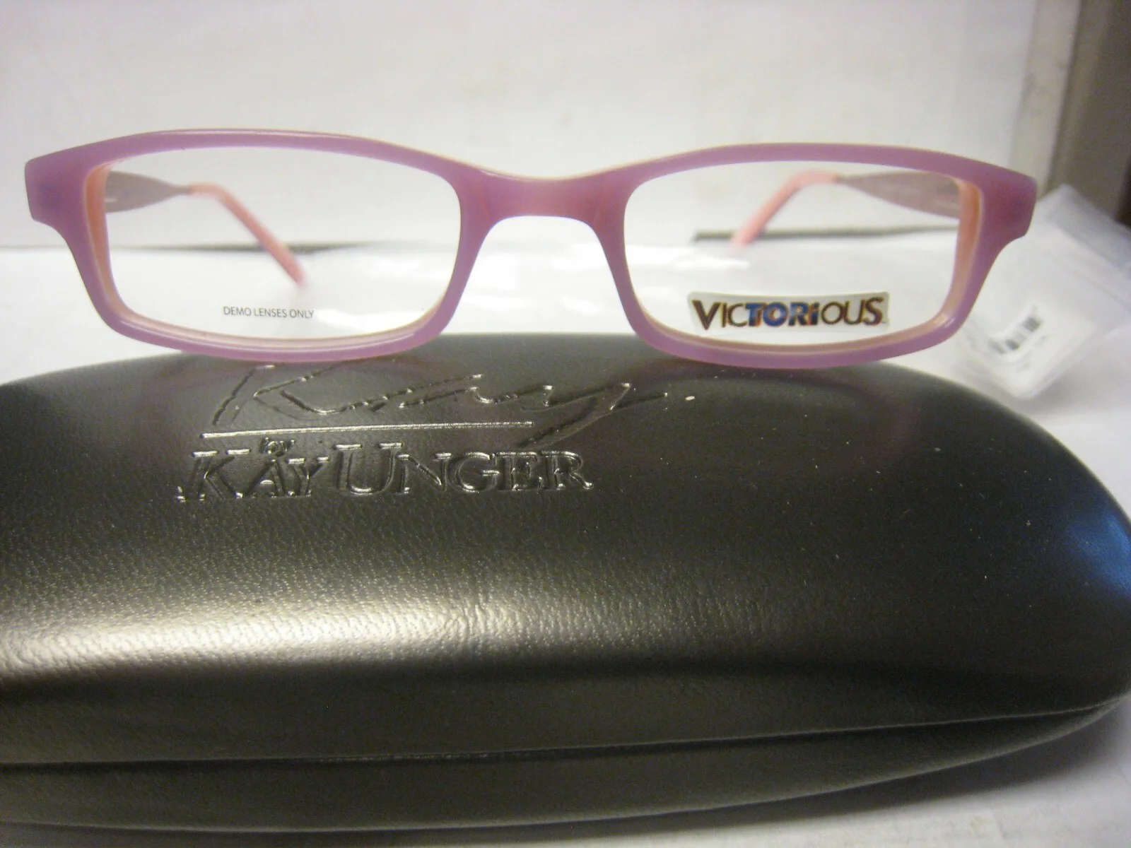 VICTORIOUS EYEGLASS FRAME INSPIRATION Style in PINK 46-17-125 AUTHENTIC