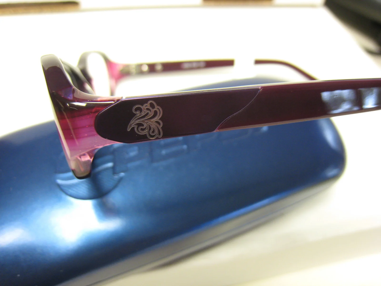 VICTORIOUS EYEGLASS FRAME V402 Style PURPLE 50-17-135 AUTHENTIC 2