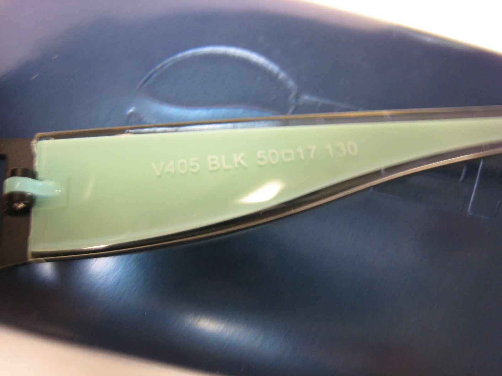 VICTORIOUS EYEGLASS FRAME V405 Style BLACK 50-17-130 AUTHENTIC W/Generic case 3