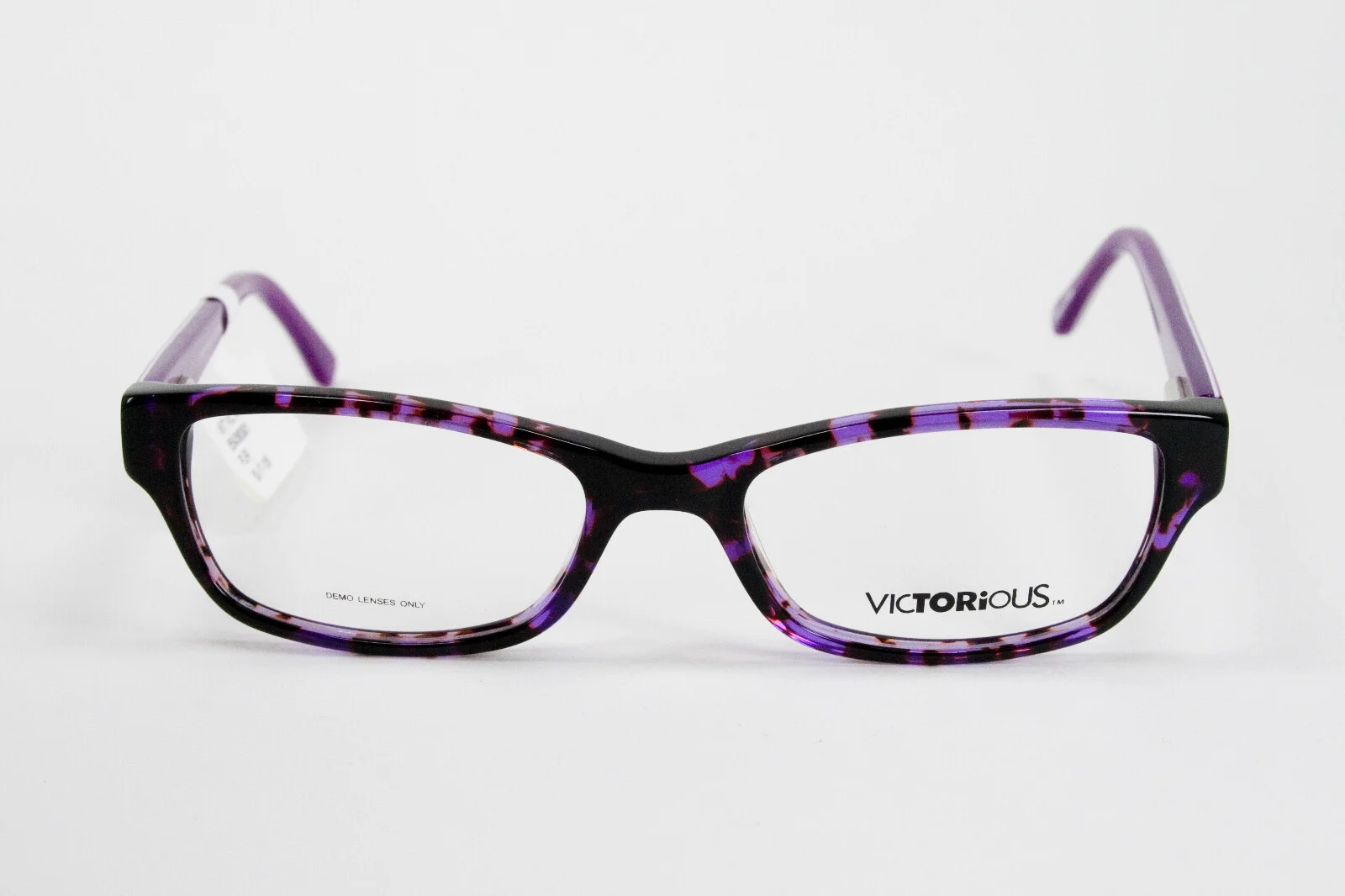 Victorious Girls Eyeglasses Frames, PURPLE ZEBRA, 50-17-135 WT-VIC-V419-PUR 4