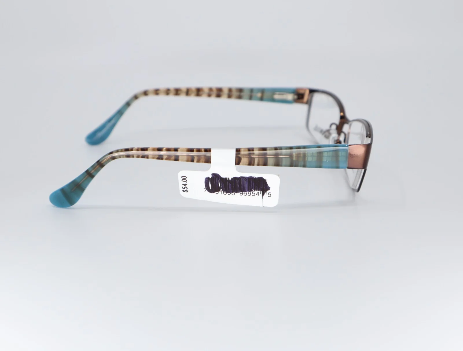 Victorious LT23379016 V421 BLK 50-17-135 Teens Black Full Rim Eyeglass Frame 4