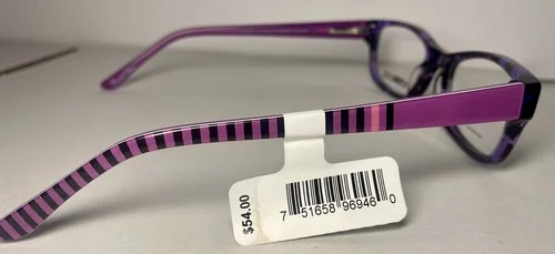 Victorious WTVICV419 PUR 50-17-135 PURPLE Eyeglass Frames New 3