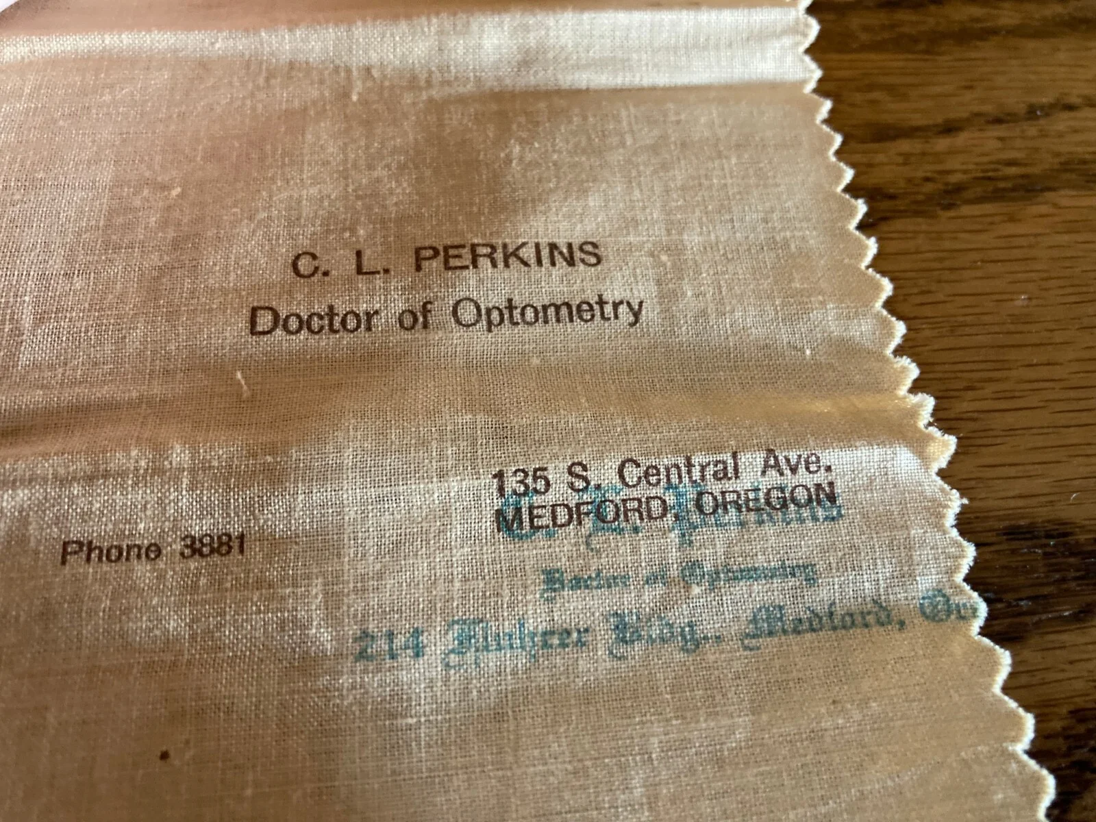 Vintage 12K Gold Filled Eye Glasses + Case & Cloth C.L.Perkins,Medford, Oregon 4
