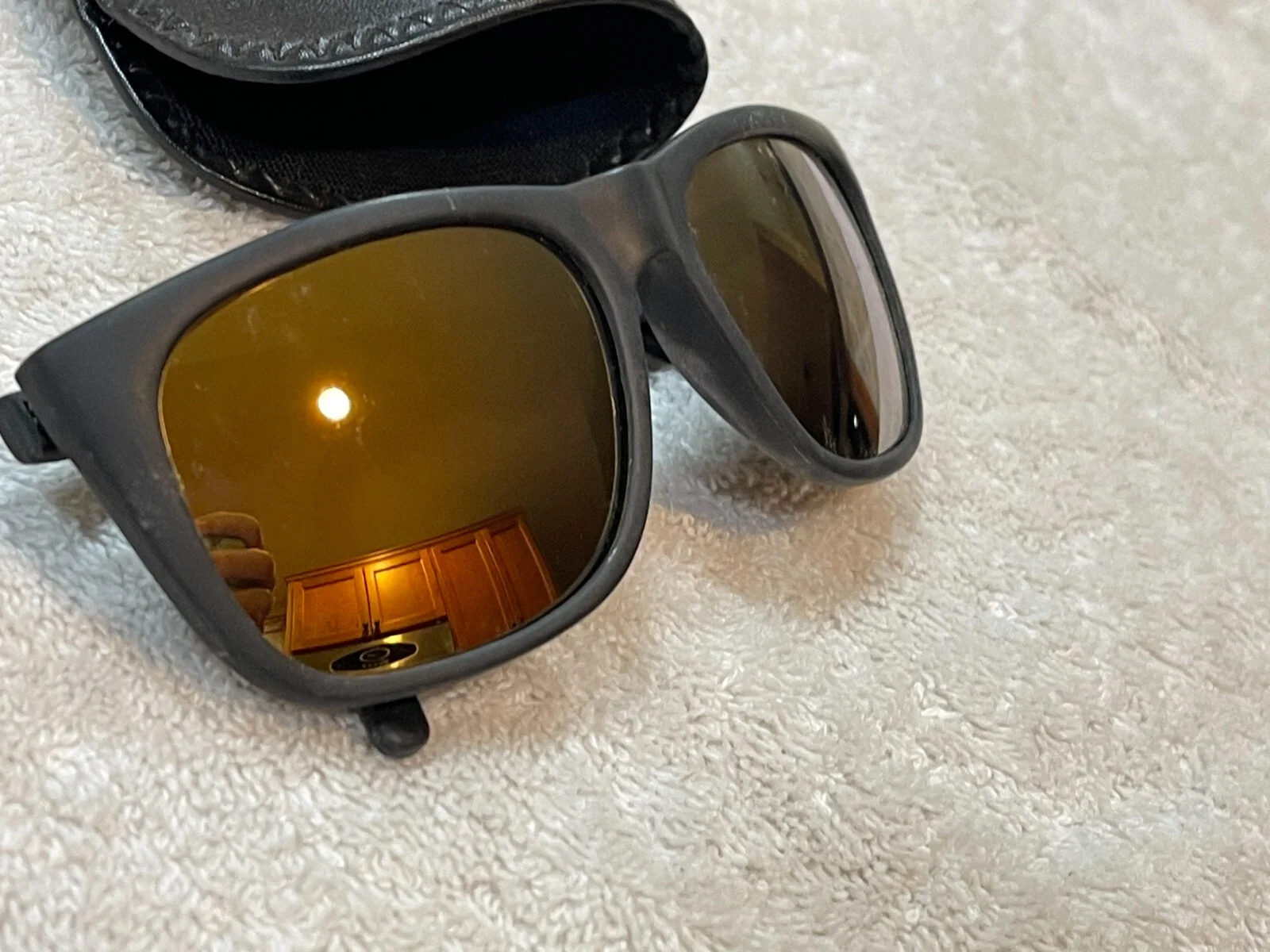 Vintage 1964 Batman Glasses & Case, DC Comics Eyeglasses Sunglasses Black - EXC. 3
