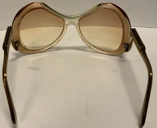 Vintage 1970s Menrad Eyeglasses, Over-Large And Unusual Batwing Shape, 514 2