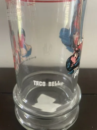 Vintage 1984 Set of 3 Taco Bell Star Trek lll The Search for Spock Glasses 3