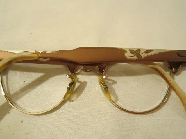 Vintage ARTCRAFT 4-5 1/4 Bronze Medal Cat Eye Women 4