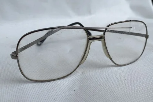 Vintage Aviator Style Wire Rim Eyeglasses Frames RX Men’s REPAIR REUSE CRAFT 4