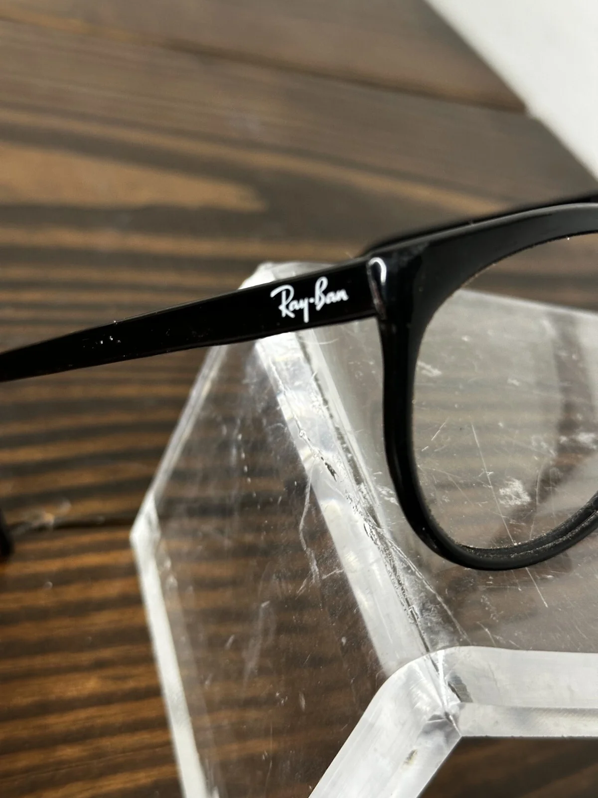 Vintage Bausch & Lomb Ray-Ban Sunglasses Frames KETCH Round Thick Rim 45-21-135 2