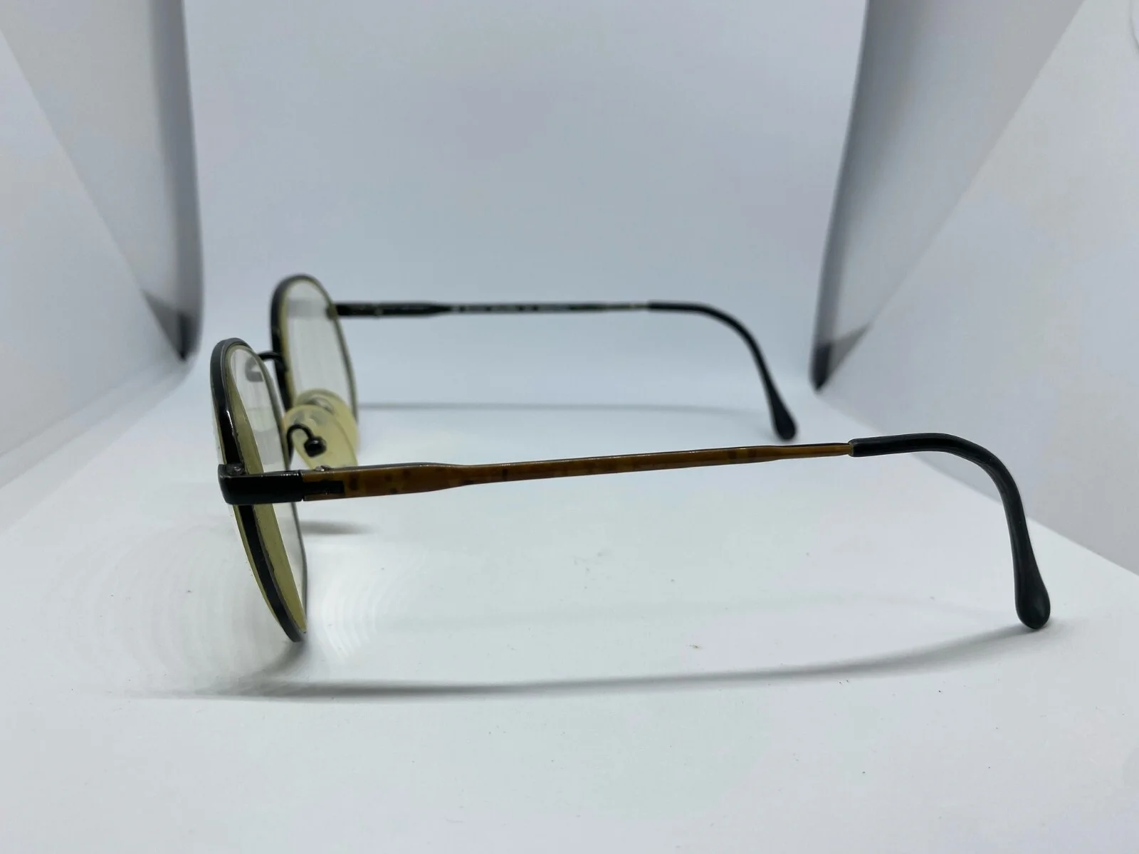 Vintage BerDel Sferoflex MEMPHIS Eyeglasses Frames 51-20 black 3