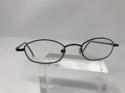Vintage Big Dogs Eyeglasses Italy 45-21-130 Black Polish J649 2