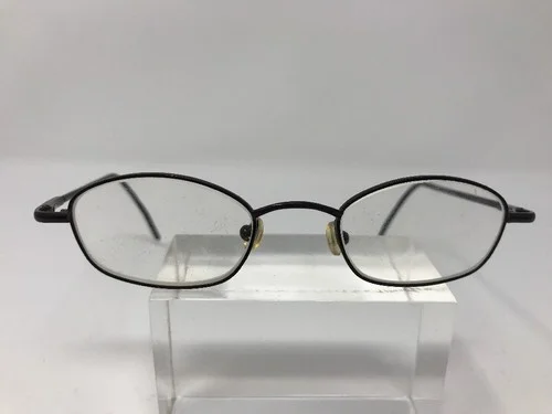 Vintage Big Dogs Eyeglasses Italy 45-21-130 Black Polish J649 3