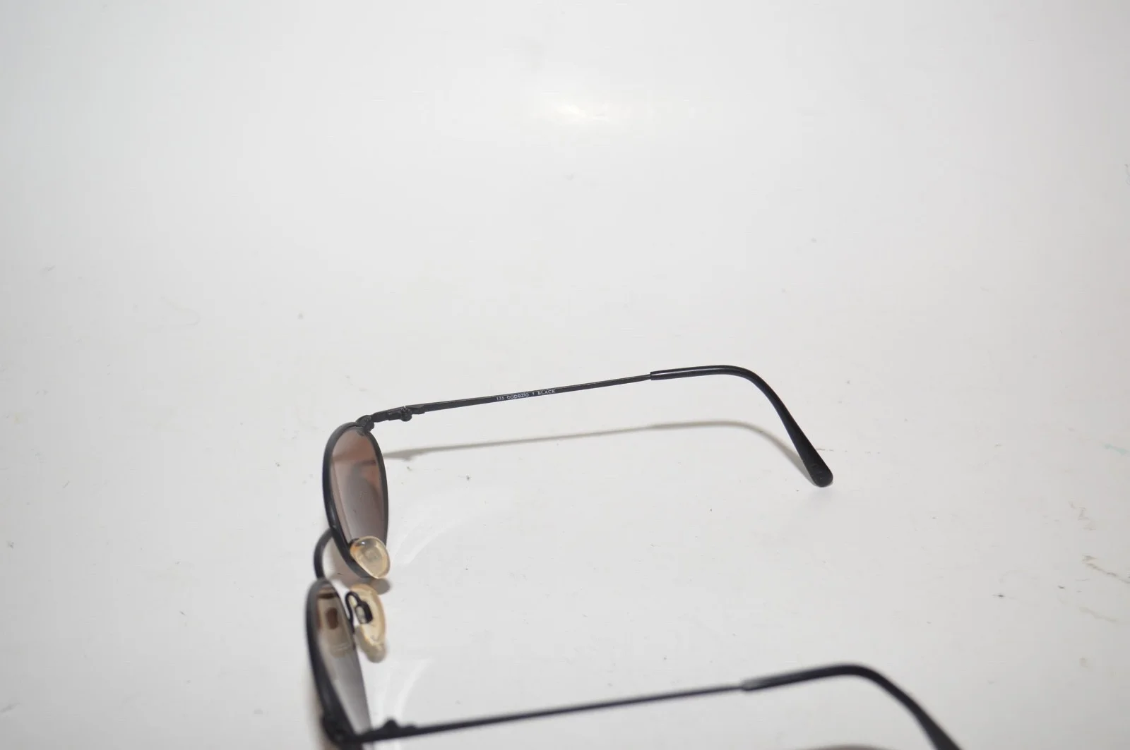 Vintage Capezio 7 Sunglass/Eyeglass Frames 47[]20-135MM Black 1990s Oval 3