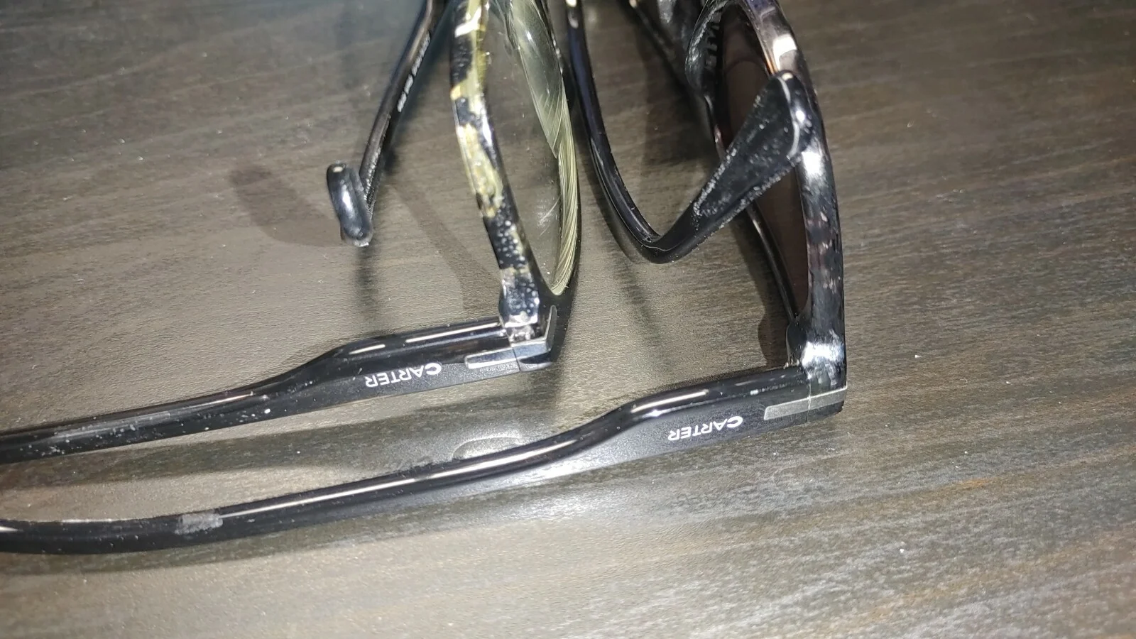 Vintage Carter Palm Springs Chunky Eyeglass Frames Pair 2