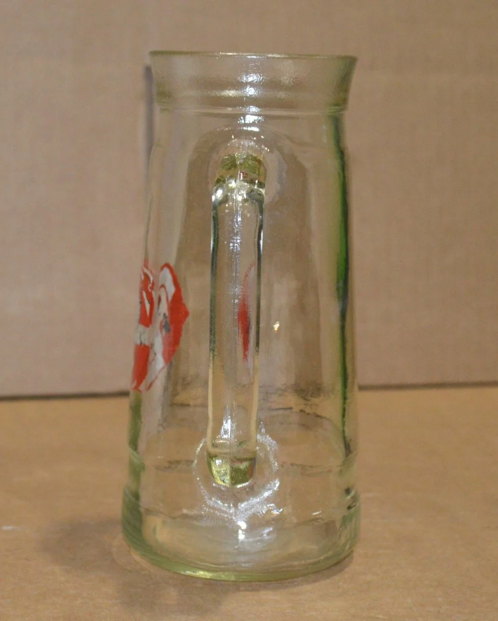 Vintage Cincinnati Reds MLB Tall Clear Glass 4