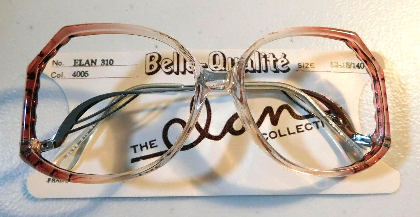 Vintage ELAN 310 4005 52/18 Eyeglass Frames New Old Stock #406