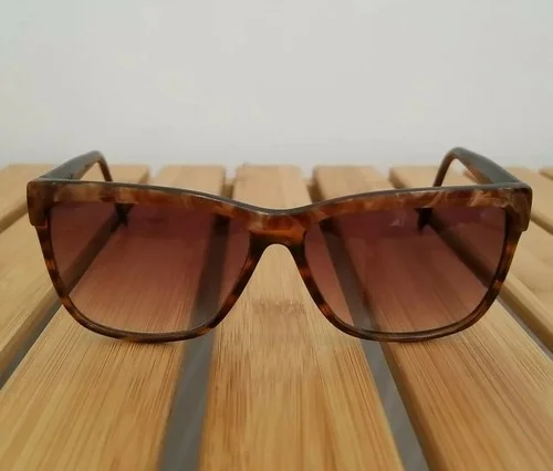 Vintage Ellen Tracy Italy Square Chunky Tortoise Shell Eyeglasses Frame B17-10-1
