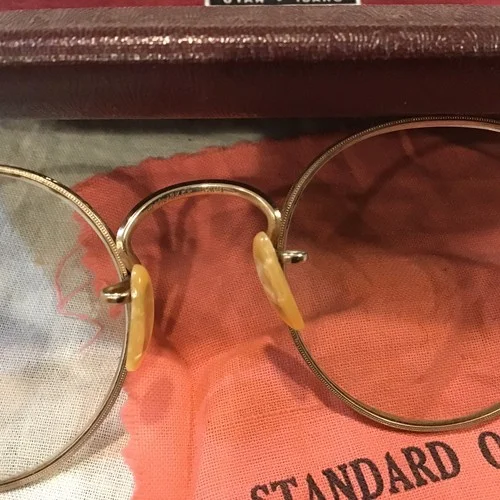 vintage Eye glass 12K GOLD FILLED STANDARD OPTICAL Utah Idaho. 2