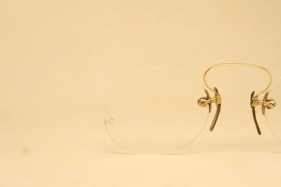 Vintage Eye Glasses - Pince Nez - Case Included Eyeglasses 3