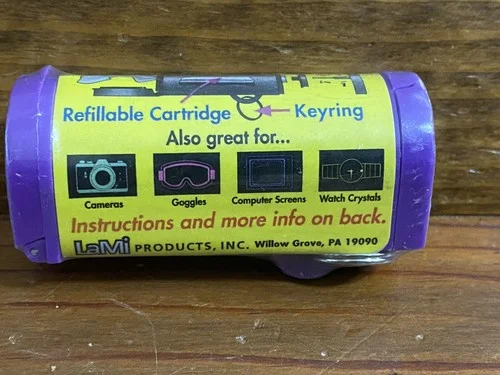 vintage eyeglass wipers lens cleaner & repair Kit New Sealed 2