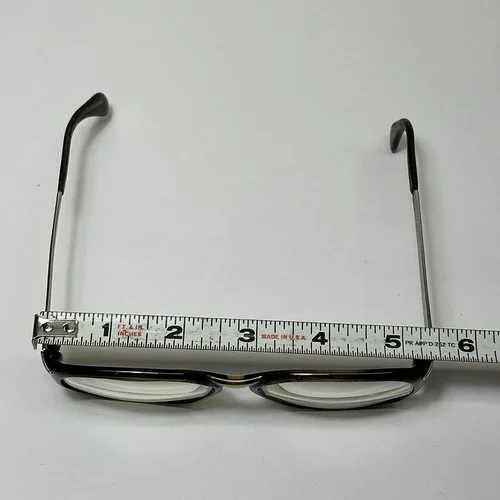 Vintage Eyeglasses, Viennaline Royal 1616, 130, Austria,Black/Olive Green/Silver 4
