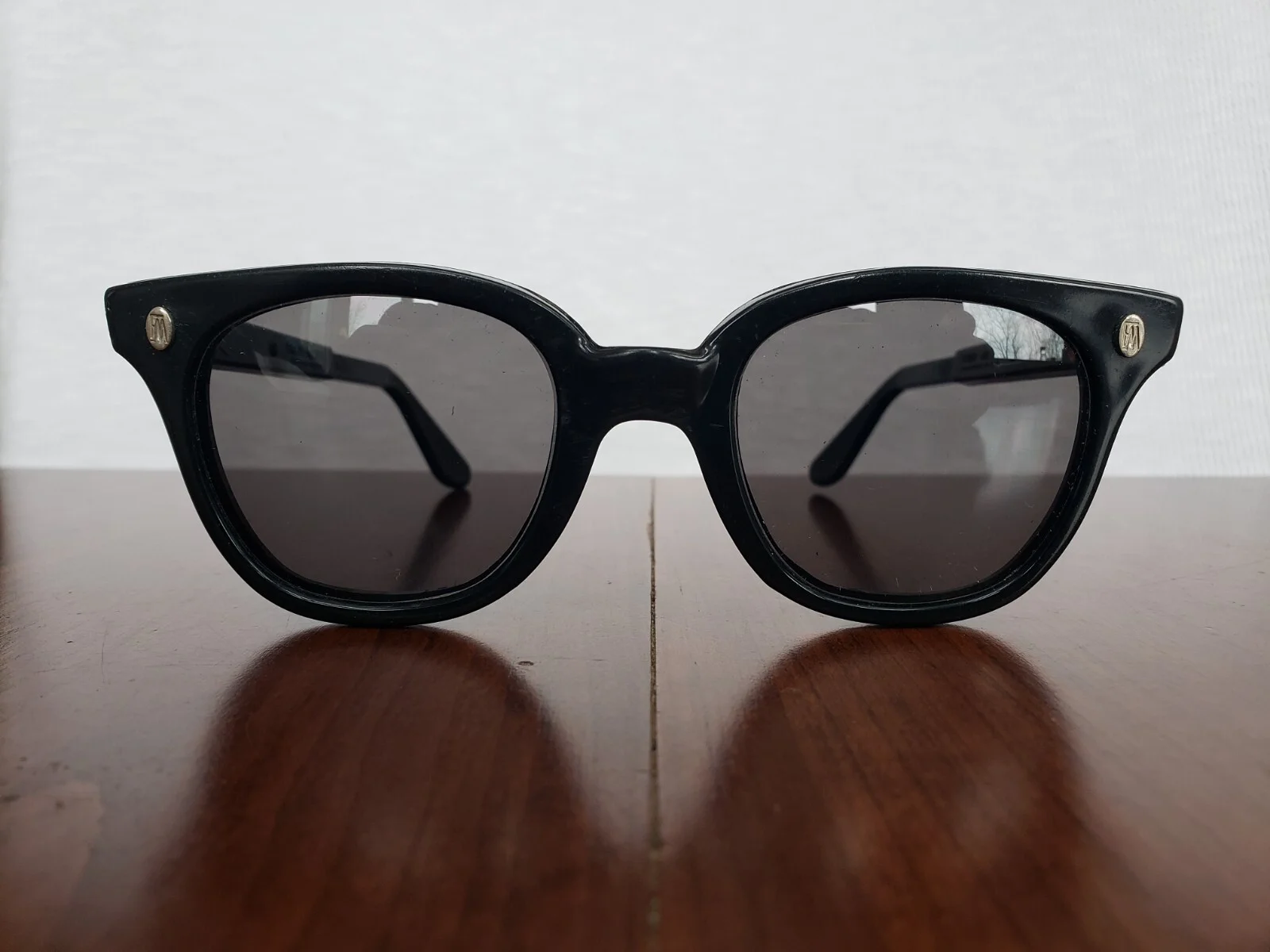 VINTAGE FIBRE-METAL USA SAFETY GLASSES with ADJUSTABLE TEMPLES