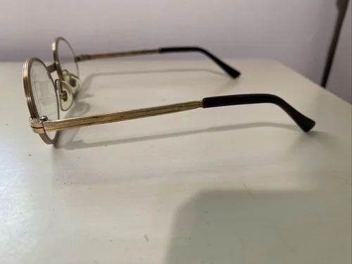 Vintage Frame France 14K GF Gold Filled Eyeglass Frames 44x16 4