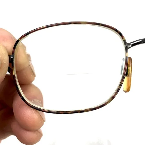 Vintage Giorgio Armani 267 1054 Tortoise Eyeglasses Frames 52-20-140 Made Italy 2