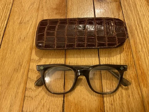 Vintage KH Plastic Eyeglasses Frames Prescription Glasses Hipster Safety