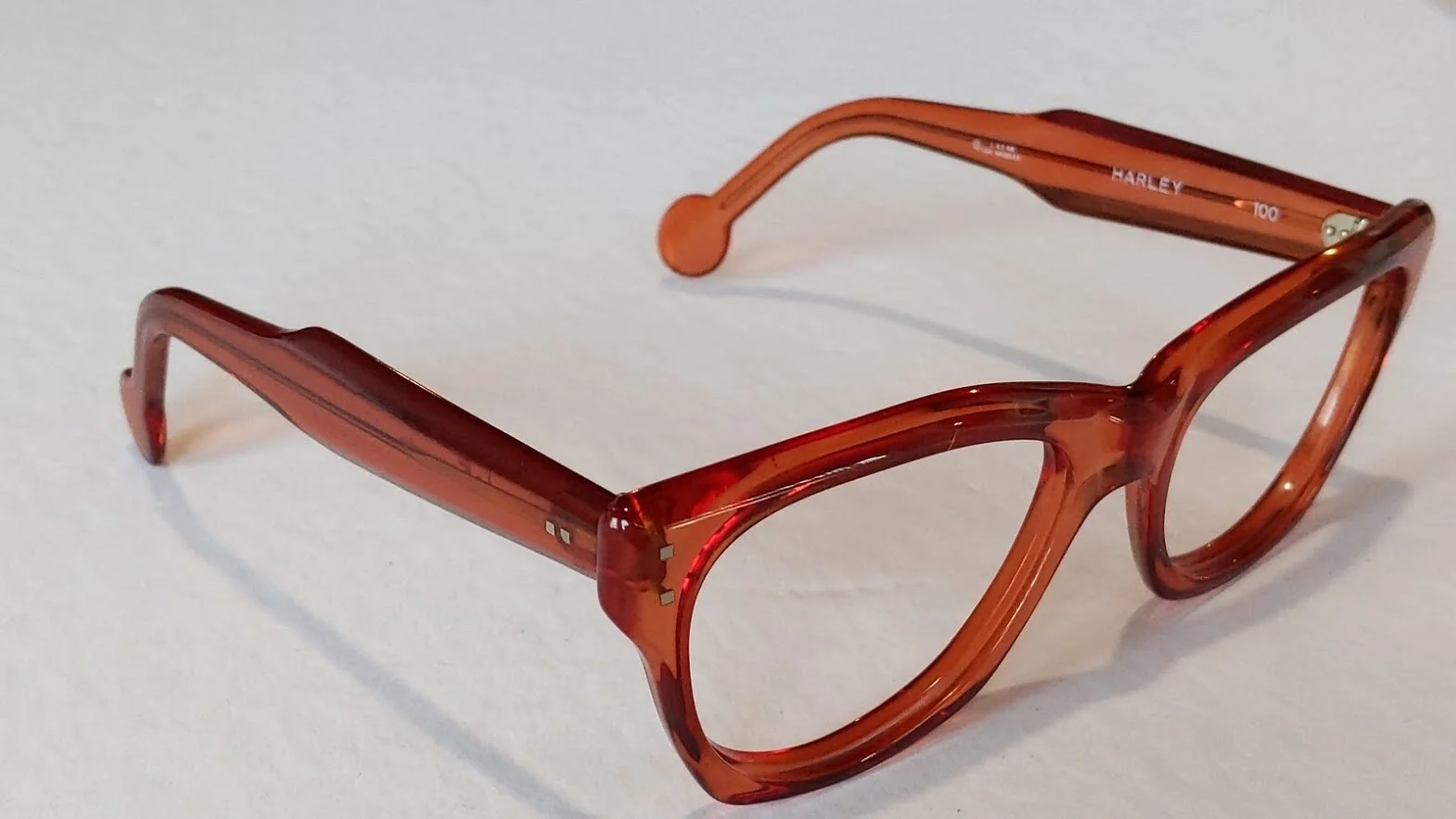Vintage LA Eyeworks Unisex Eyeglasses Harley 100 1988 RARE