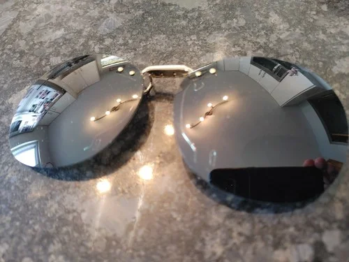 Vintage LensCrafters Flip Up Shades For Glasses 4